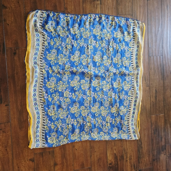 Printed Embroidered Top Kameez Dupatta Long Scarf 100% Cotton Causal Wear Dress - Picture 5 of 8